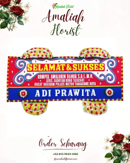 Papan Bunga Ucapan Selamat Tanjungmojo
