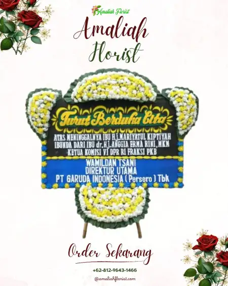 Papan Bunga Duka Tanjungmojo